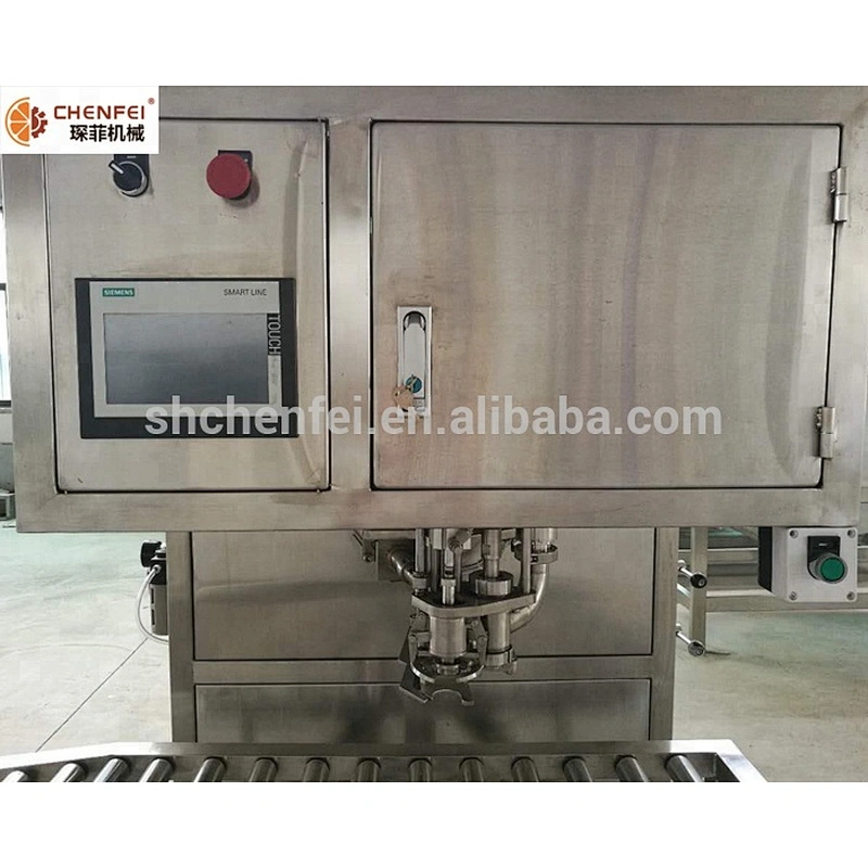 Hot syrup aseptic apple juice filling machine