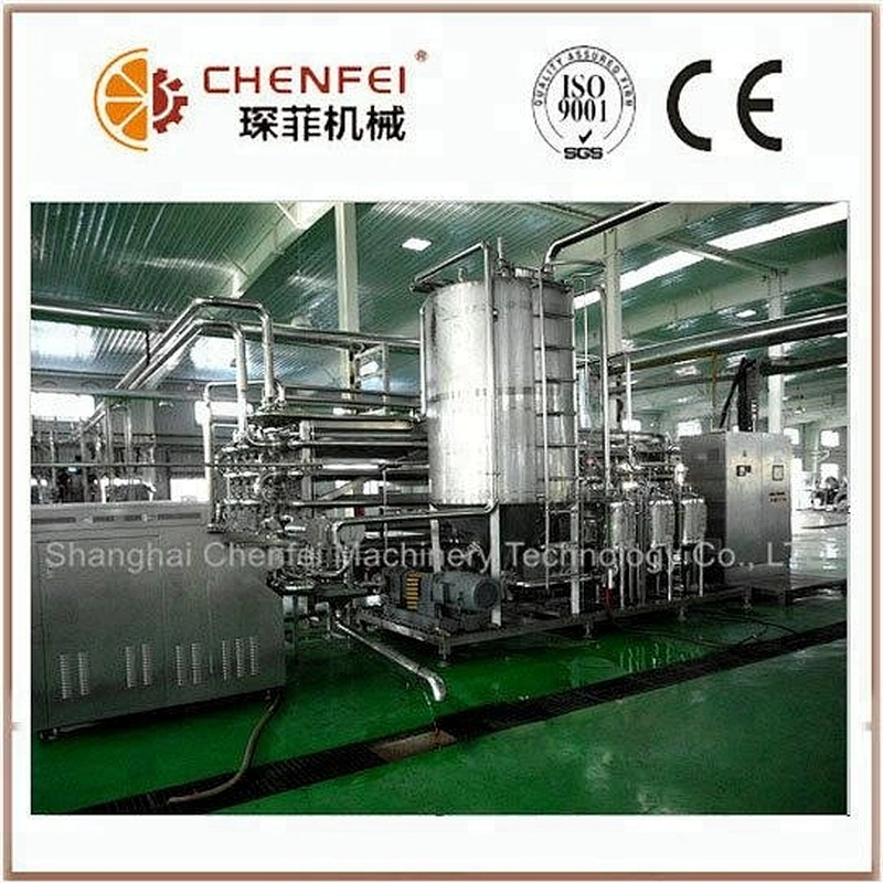 Tubular milk  juice tube in tube pasteurization sterilizer machine