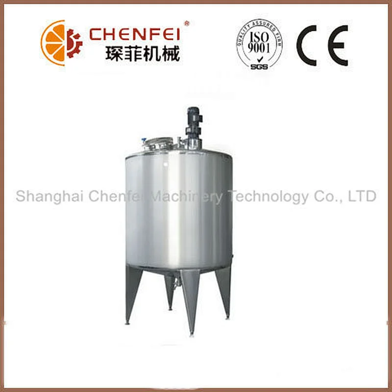 SS304 juice and jam wine buffer blending buffer fermentation storage tank
