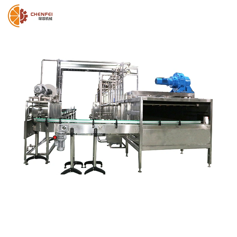 Customized stainless steel pasteuring and cooling tunnel