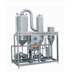 Industrial high efficient vacuum chiller jam concentrator forced falling rising film evaporator