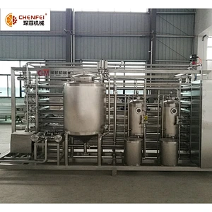 ss304 automatic UHTpasteurization sterilization machine