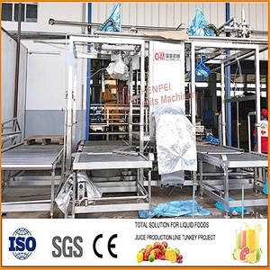 Twin head pulp in drum aseptic filler tomato paste aseptic filling machine