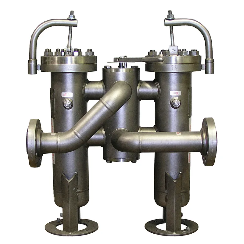 Duplex bag type high-precision filter