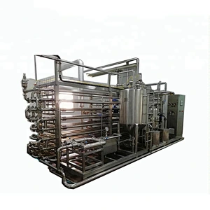 hot sale ss304 juice and jam juice and paste uht sterilization machine