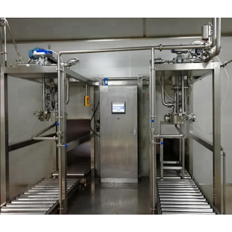 Double - head BIB aseptic fruit juice and paste filling machine