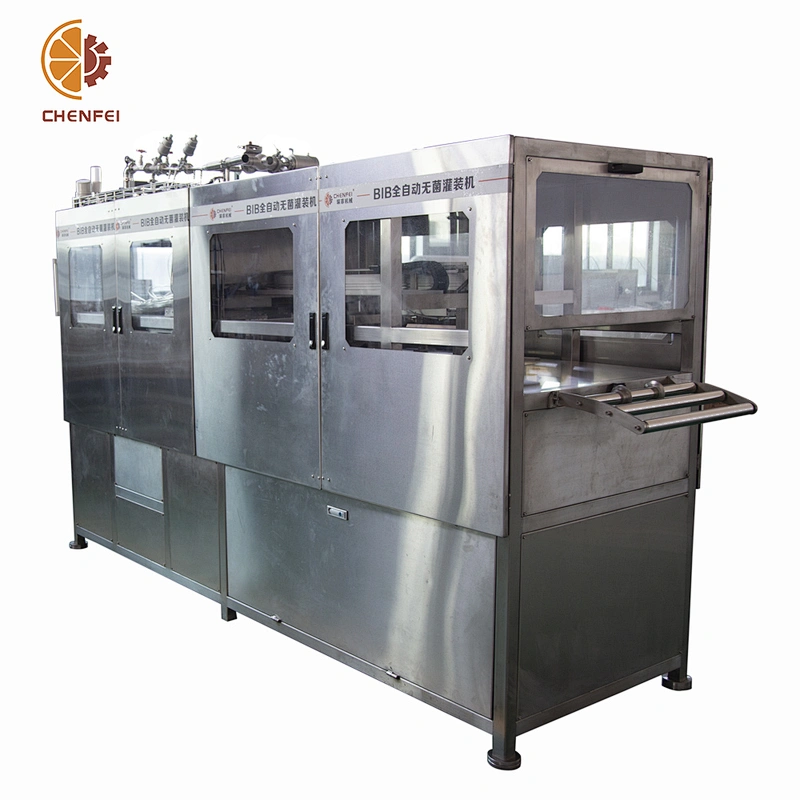 ss304 automatic juice, jam and tea drink BIB filling machine