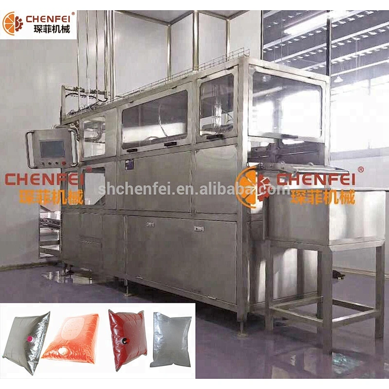 Aseptic BIB milk juice bag in box filling machine
