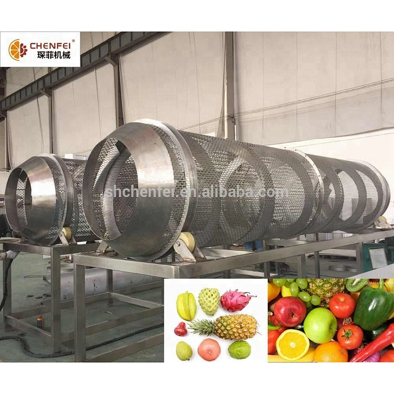 carrot potato roller washing cleaning machine fruit and vegetable processing machinery