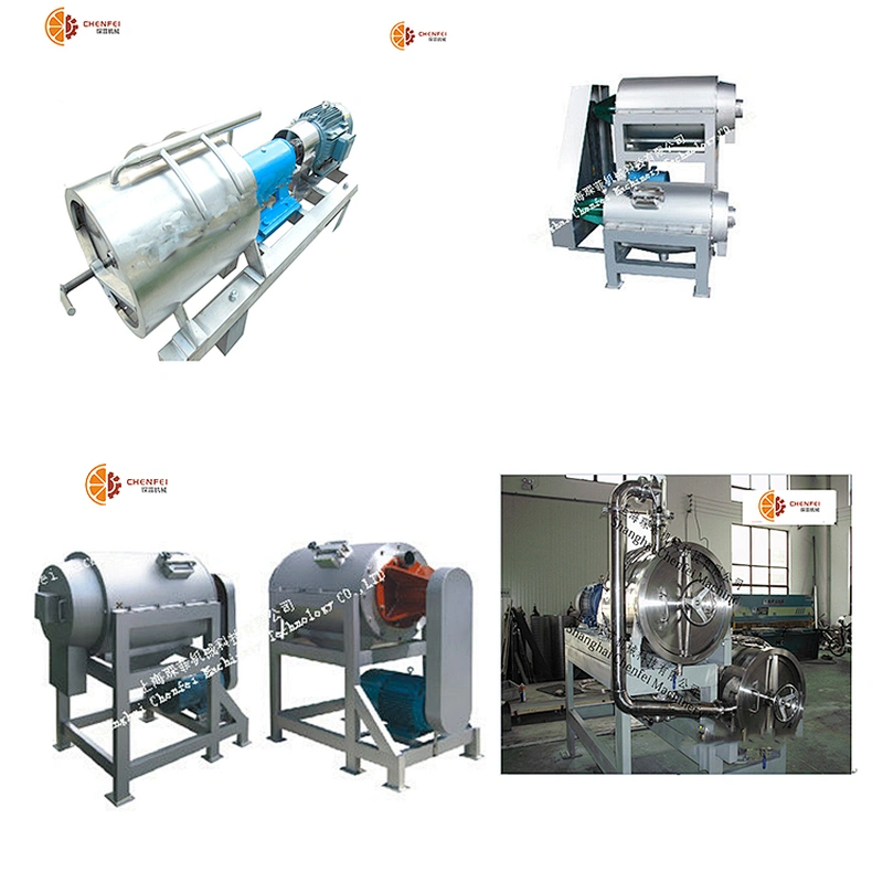 Low Vibration Single/Double Fruit&Vegetable Pulping Machine in High Quality