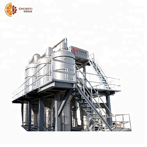 Industrial falling film batch milk vacuum evaporator food jam concentrator price
