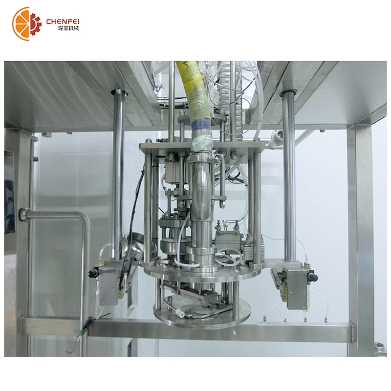 Automatic concentrated Juice aseptic bag in drum filling machine