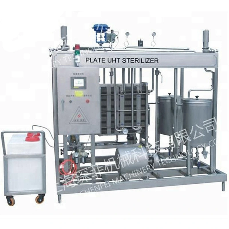 ss304 automatic UHTpasteurization sterilization machine