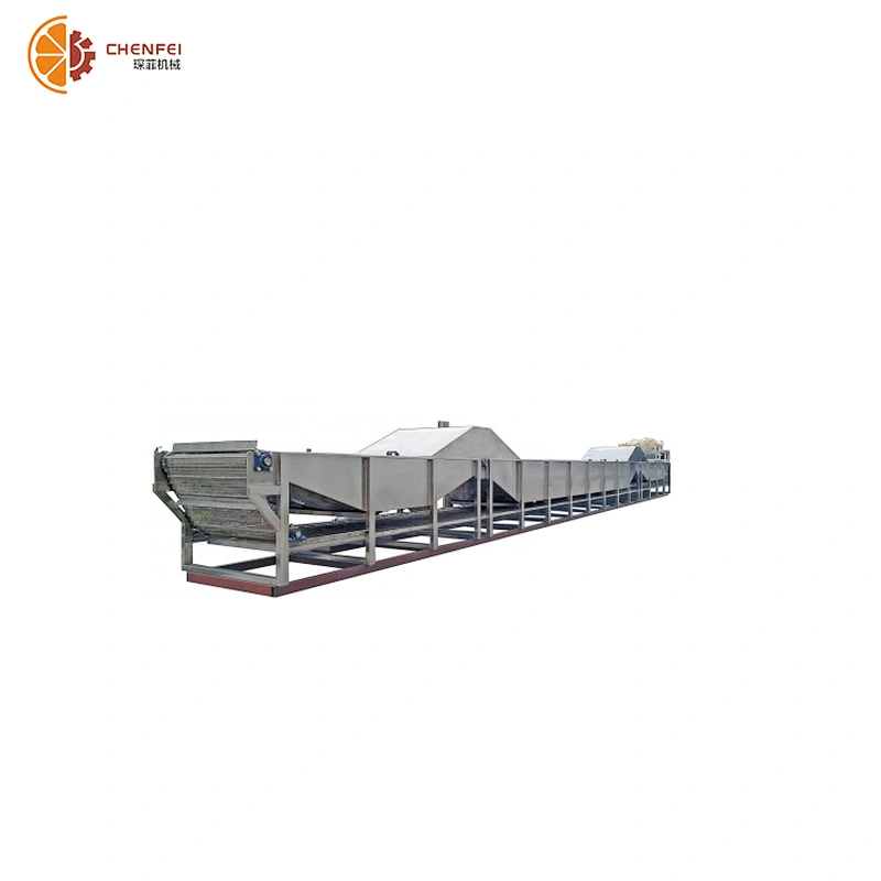bottle and can water immersion type tunnel pasteurization sterilizing machine