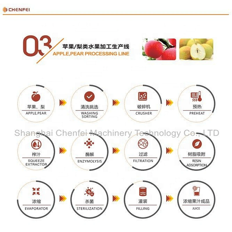 Fruit juice orange tomato paste falling film evaporator