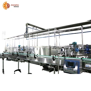 High efficiency SUS304 tunnel spaying cooling sterilizing machine