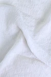 pure white silk fabric