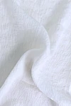 pure white silk fabric