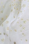 real silk lurex fabric