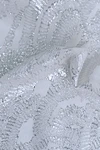 silk metallic fabric