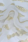 real silk metallic fabric