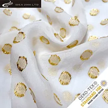 viscose metallic fabric