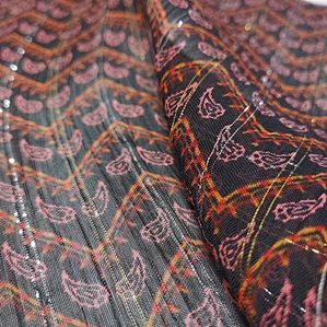 jacquard silk fabric