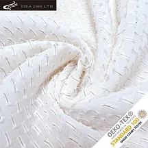 China Supplier Strip Weft Design Jacquard 96%VISCOSE 4%METALLIC Viscose Jacquard Fabric For Women's Fashion Cloth
