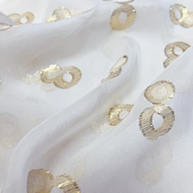 Customized Copper Pattern Lurex Jacquard Fabric 50%viscose 35%silk 15%lurex Viscose Silk Jacquard Fabric For Cloth Fabric