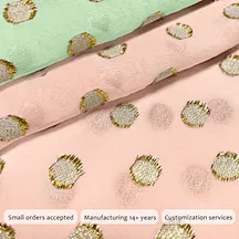 viscose metallic fabric