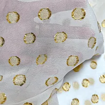 Jacquard viscose fabric