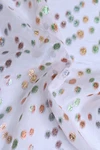 silk metallic fabric