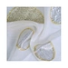 silk metallic fabric