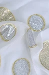silk metallic fabric