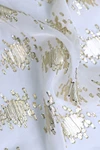 metallic chiffon fabric
