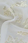 luxury metallic fabric