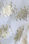 metallic chiffon fabric