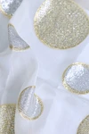 silk metallic fabric