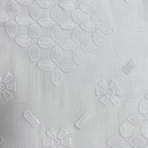 embroidered cotton fabric
