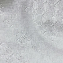 embroidered cotton fabric
