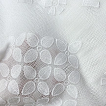embroidered cotton fabric