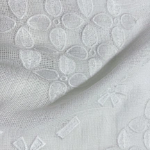 embroidered cotton fabric