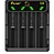 OEM cylaid I4 universal 4 slots super fast li ion battery charger for 18650/21700/20700/26650/18350 battery