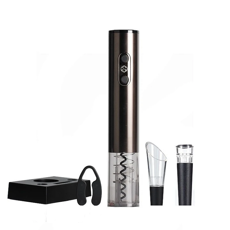 Electric Wine Opener Gift Set with Charging Base