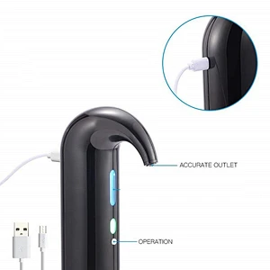 Black Electric Wine Aerator & Dispenser