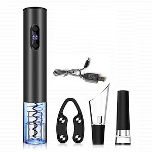 Rechargeable Electric Wine Opener Gift Set