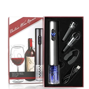 Rechargeable Electric Wine Opener Gift Set