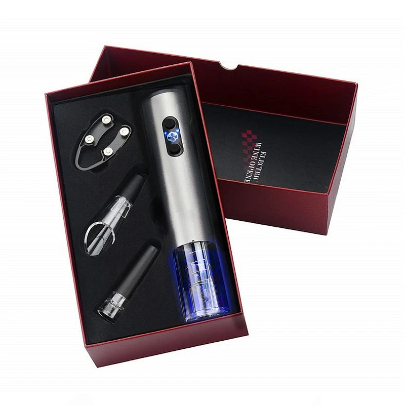 Non-rechargeable Electric Wine Opener Gift Set