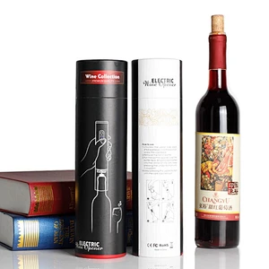 Chrome Black Rechargeable Electric Wine Opener