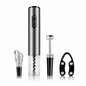 Non-rechargeable Electric Wine Opener Gift Set